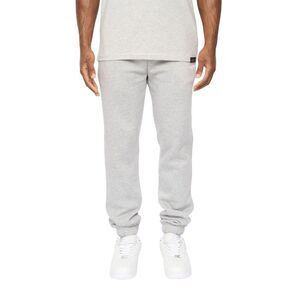 Crosshatch Mens Preece Sweatpants / Grey Marl